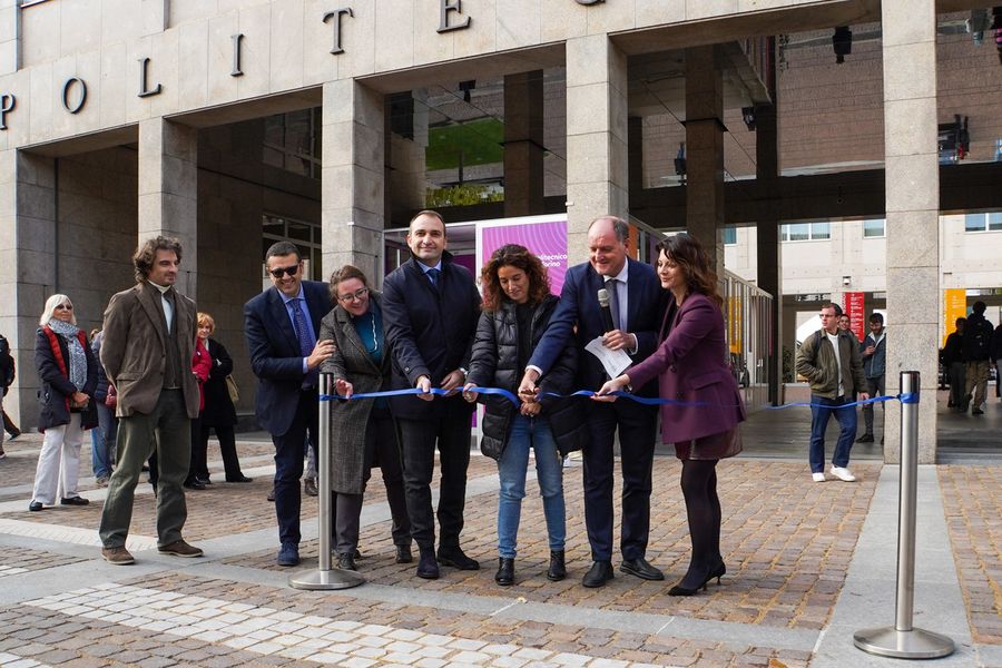Il Poli di Torino si apre alla città: inaugurata una nuova area di fronte alla sede