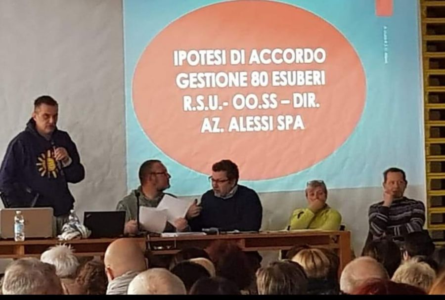 Conclusa crisi Alessi: firmata la chiusura della Cigs, a dicembre il piano industriale, 80 esuberi tutti gestiti