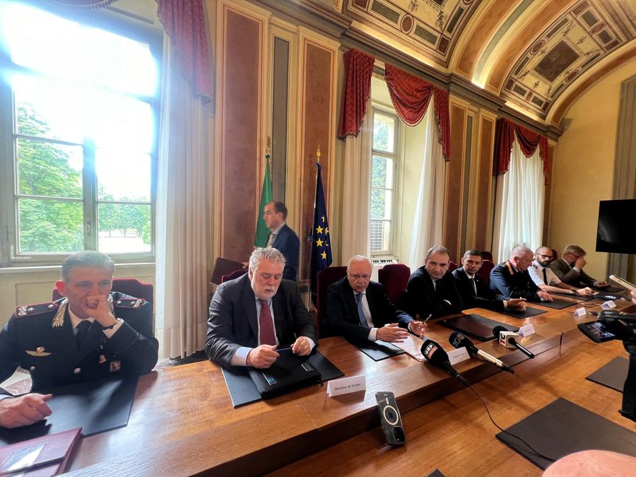 A Torino con le forze dell'ordine la vigilanza privata [video]