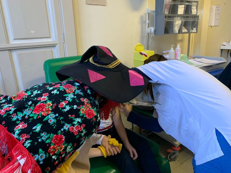 Al Mauriziano il Befana Day vaccinale per i bambini Al Mauriziano il Befana Day vaccinale per i bambini