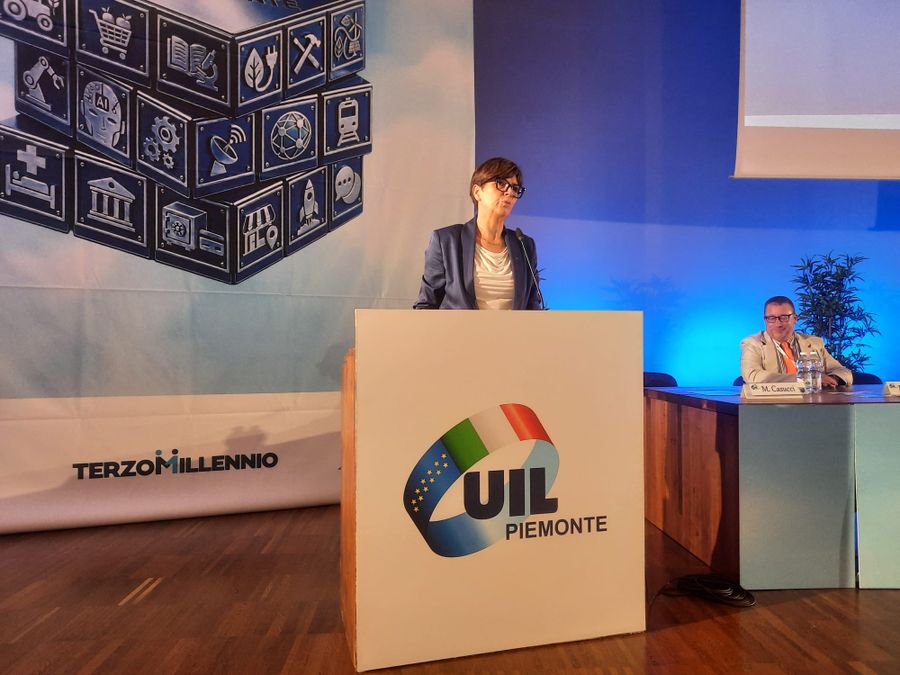 Chiara Maffè è la nuova segretaria generale della Uil Piemonte Chiara Maffè è la nuova segretaria generale della Uil Piemonte