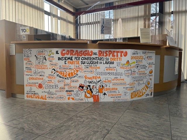 La Camera di commercio di Torino si veste d’arancio contro la violenza di genere