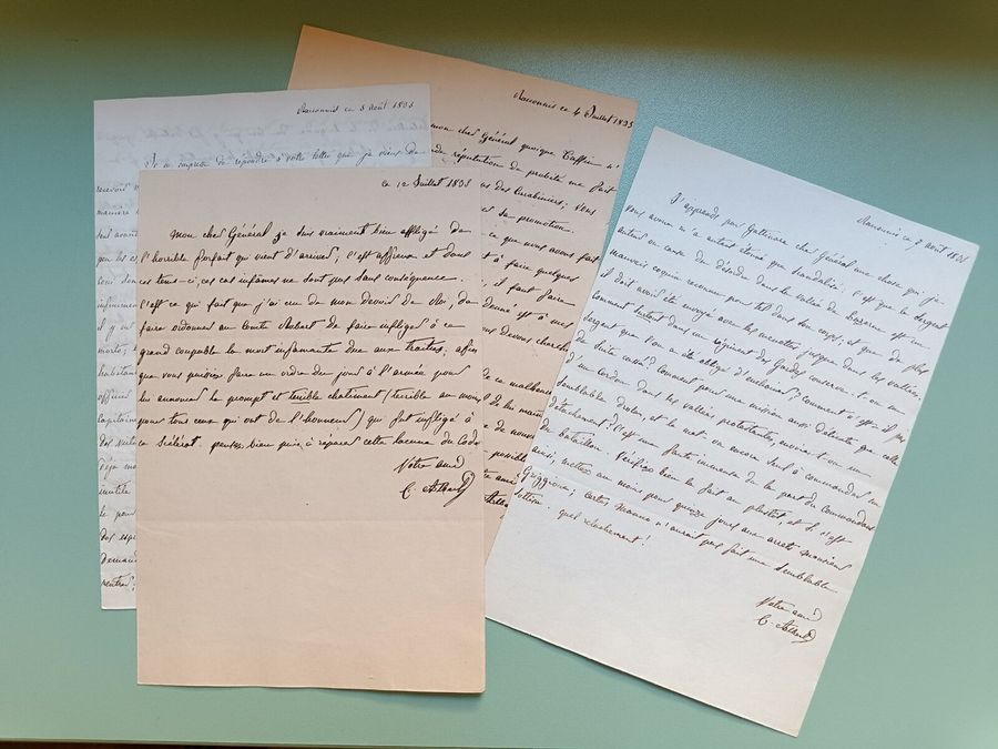 Cinque lettere autografe di re Carlo Alberto tornano all'Archivio storico di Torino