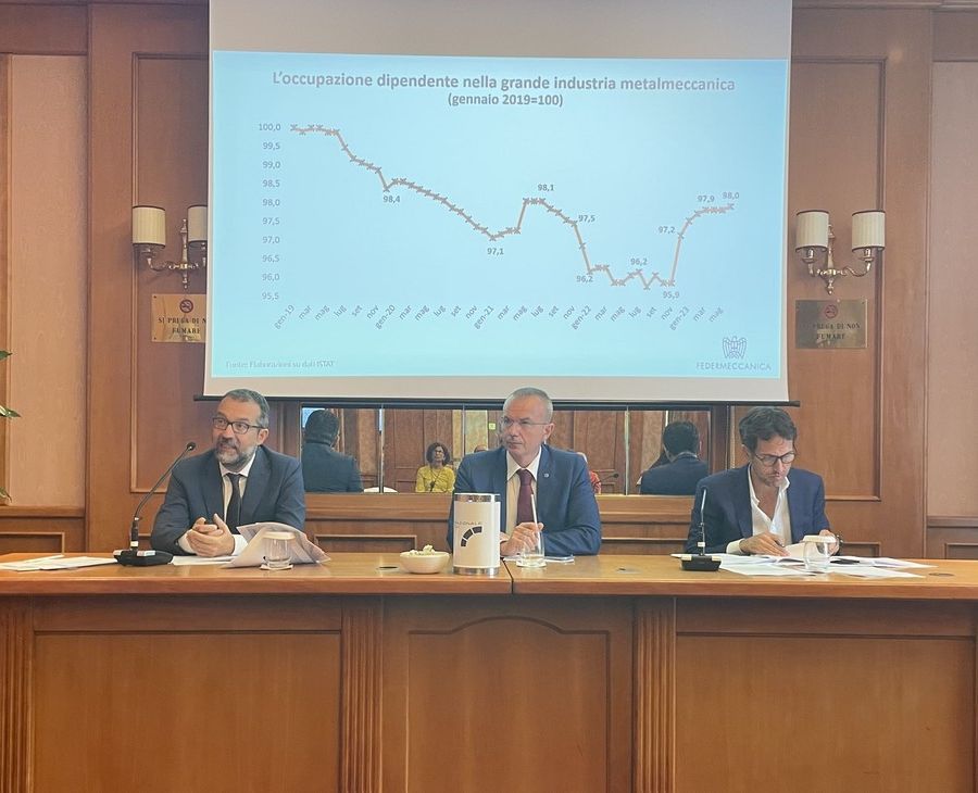Metalmeccanica italiana più debole che nel resto d'Europa. Secondo trimestre peggio del primo e gli indicatori sono in peggioramento