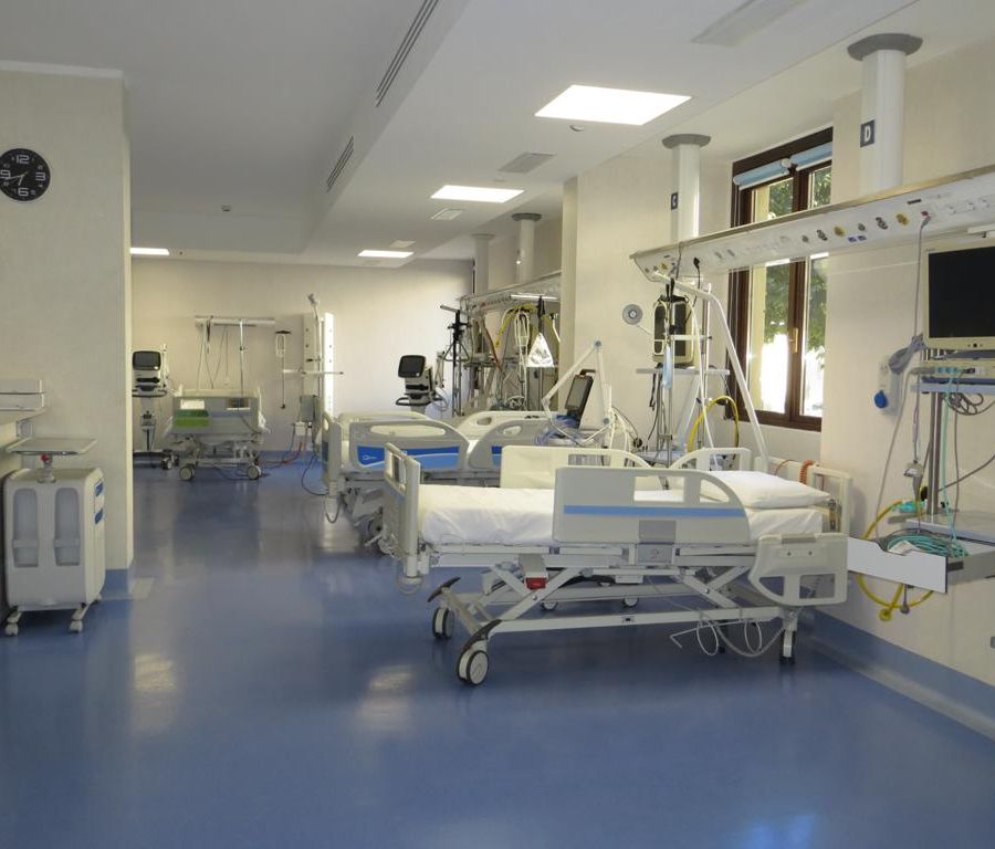 Ospedale Mauriziano di Torino, nuova area Covid di Terapia Semi Intensiva pneumologica ed internistica