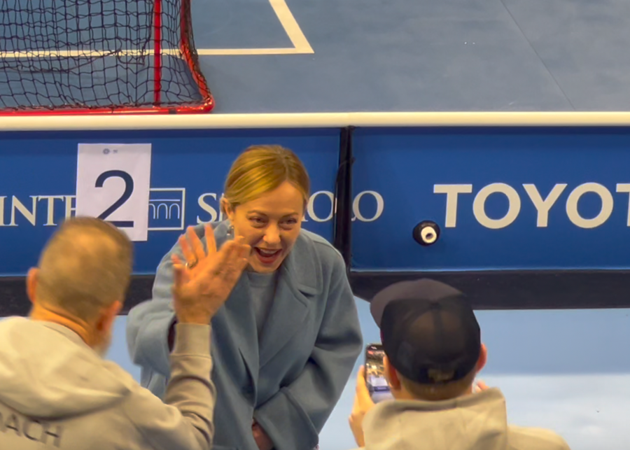 Giorgia Meloni a Torino per gli Special Olympics Games [video]