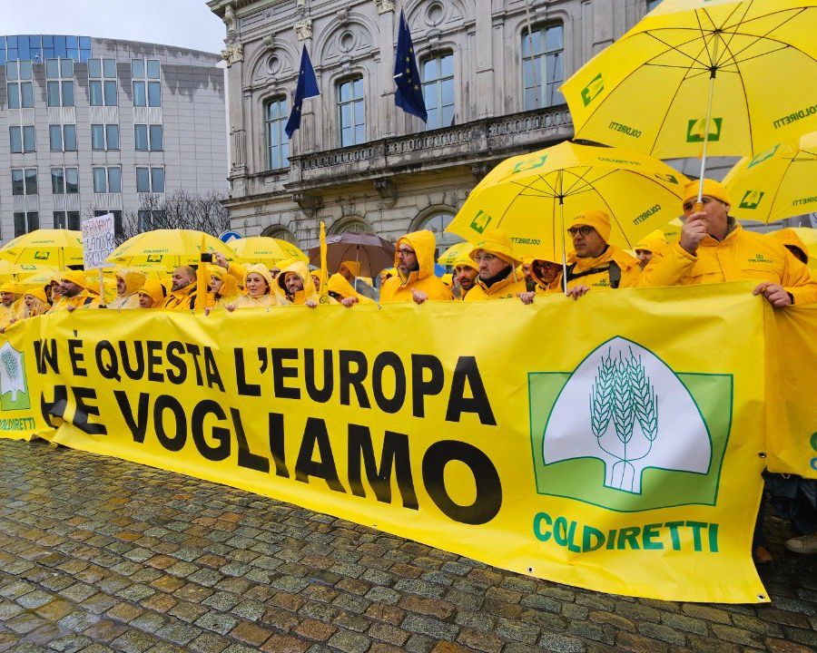 Agricoltori in piazza a Bruxelles contro la burocrazia e l'aumento dei costi: “Vogliamo risposte tempestive e certe”