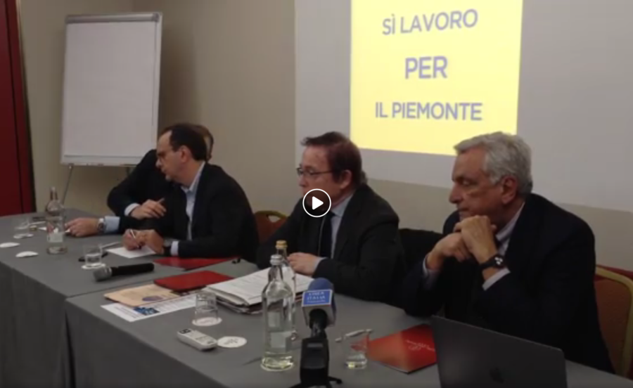 &quot;La lista civica Sì Tav Sì lavoro per il Piemonte che presentiamo oggi nasce dalla piazza Sì TAV&quot;