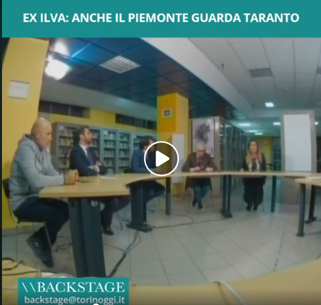 Ex Ilva: anche il Piemonte guarda Taranto
