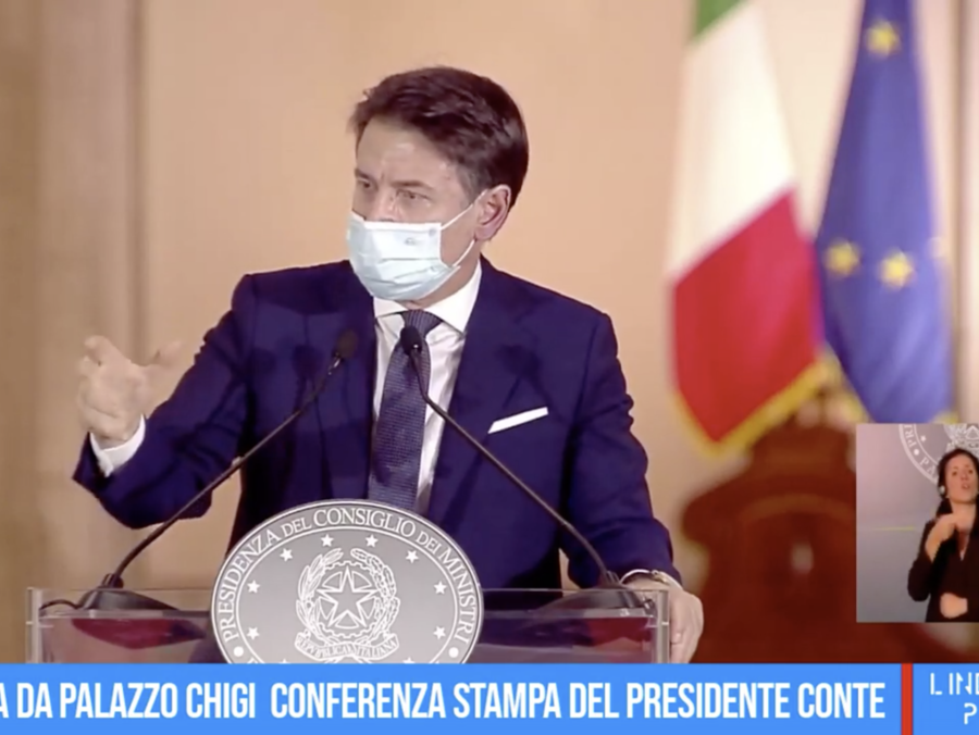 Conte presenta il nuovo Dpcm