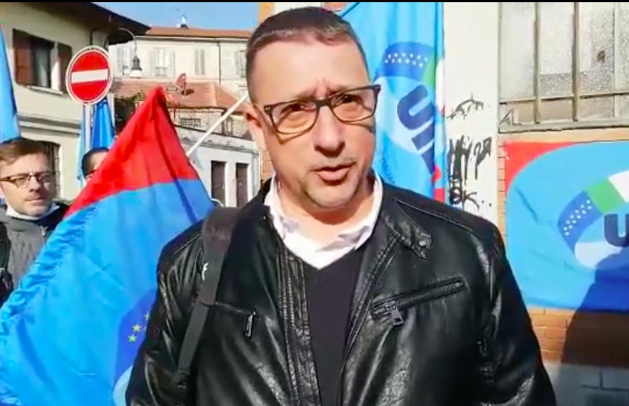 Sciopera il settore orafo, a Torino presidio Uilm alla sede Cartier [video]