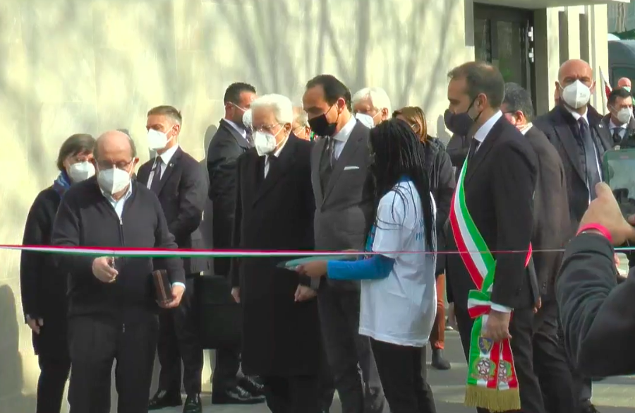 Mattarella inaugura il Palasermig di Torino: &quot;Le cose che appaiono impossibili non lo sono&quot; [video]