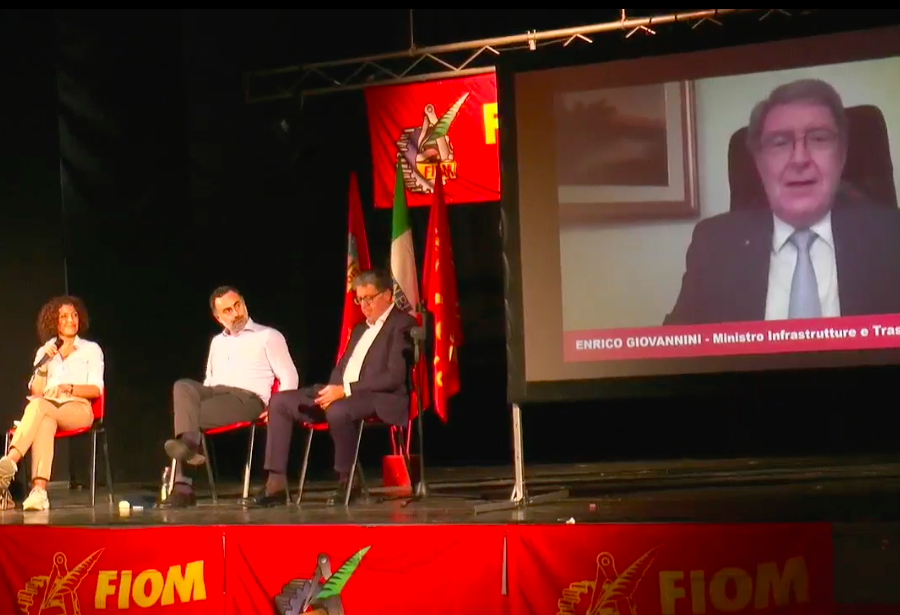 De Palma ( Fiom), Visentin (Federmeccanica) e il ministro Giovannini: dove ci porta la transizione elettrica [video]