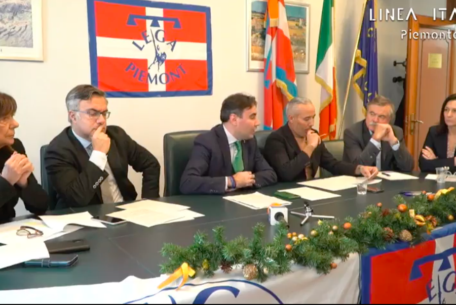 Lega Salvini Piemonte, conferenza stampa di fine anno [video]