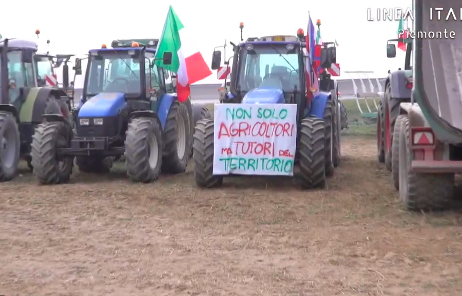Anche gli agricoltori del torinese scendono in campo [video]