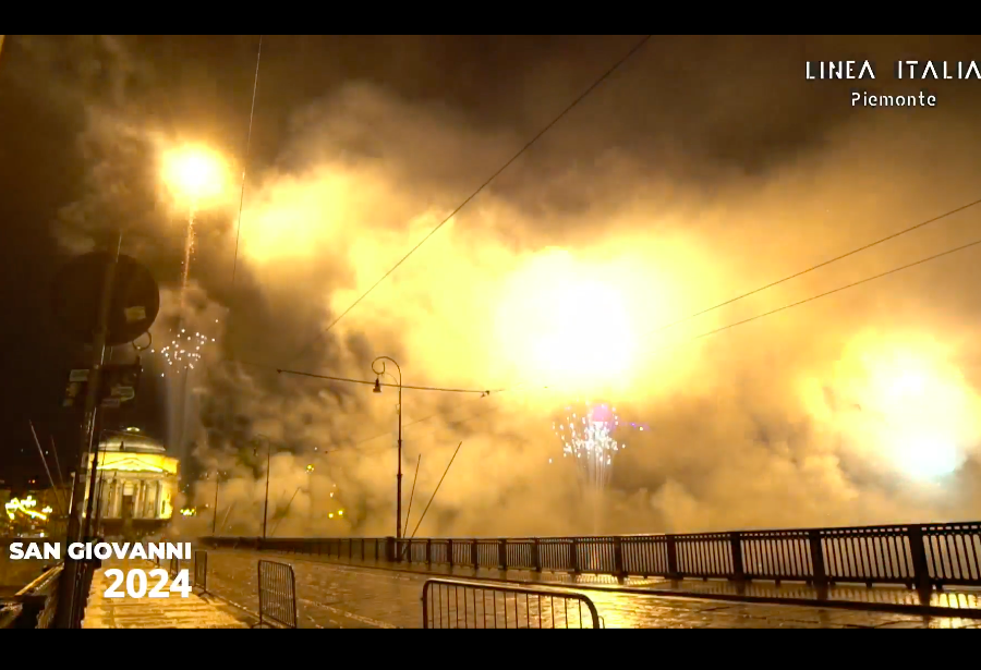 San Giovanni 2024, lo spettacolo pirotecnico in diretta da piazza Vittorio