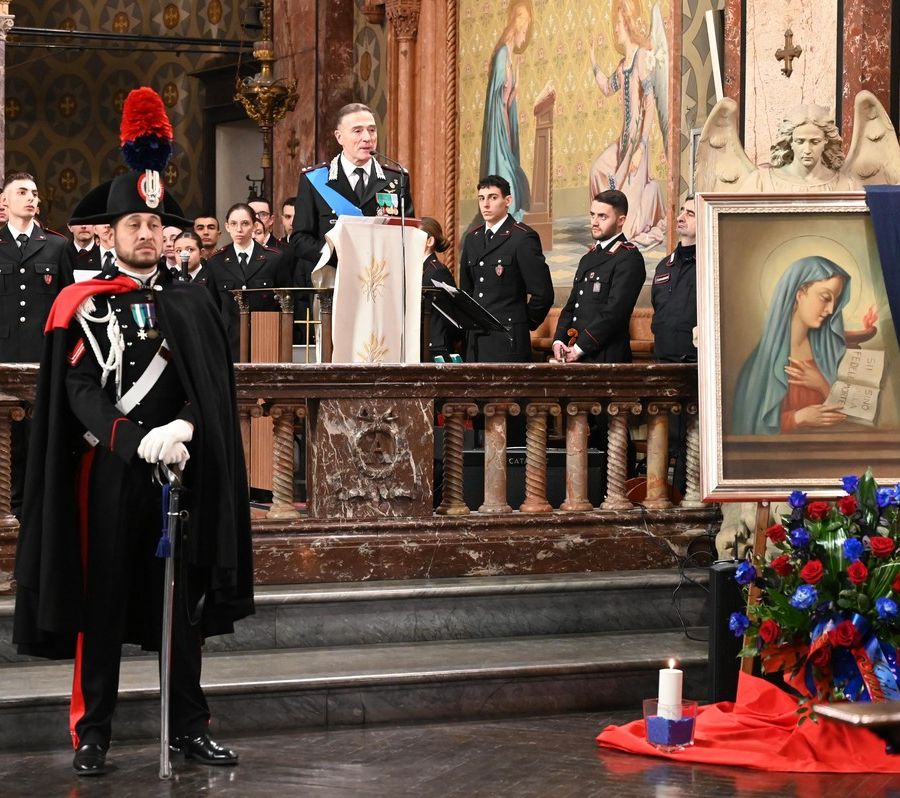 Carabinieri, alla Chiesa dei Santi Angeli Custodi di Torino si celebra la “Virgo Fidelis”