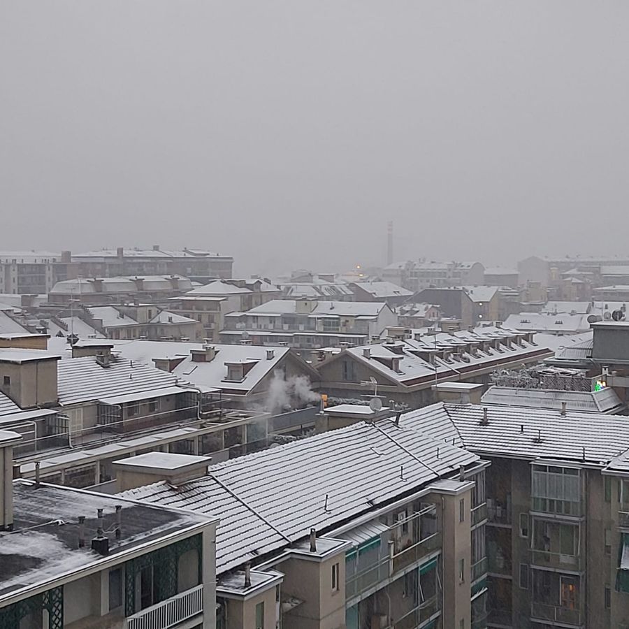 Nevica su quasi tutto il Piemonte. Da metà mattina esaurimento delle precipitazioni