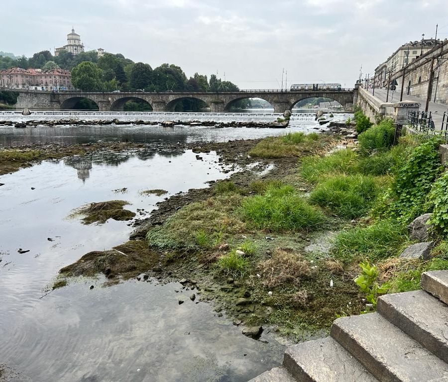 Siccità, Po più in secca che a Ferragosto con -3,4 metri