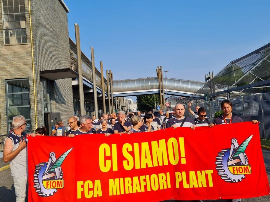 Sciopero Fiom a Mirafiori: “Si trovino delle soluzioni alle altissime temperature in officina”