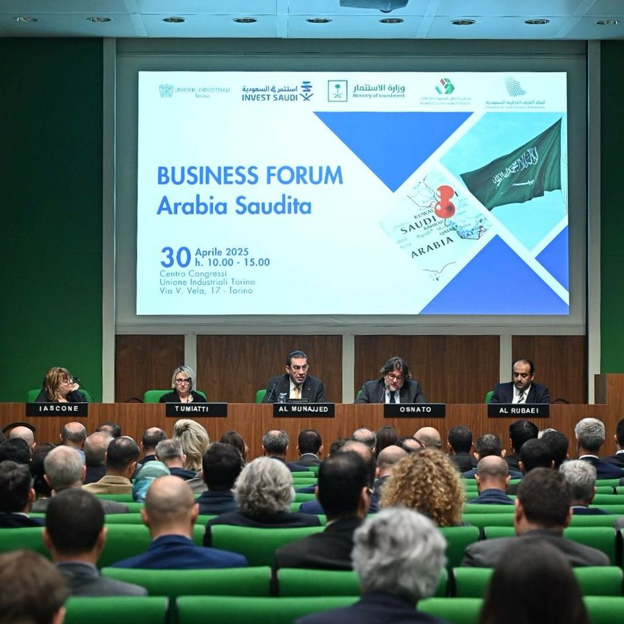 Il Saudi-Italia business forum, gli investitori dell'Arabia Saudita incontrano le imprese piemontesi