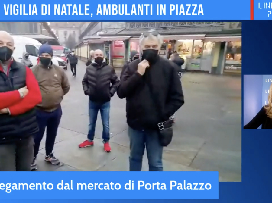 Vigilia di Natale, ambulanti in piazza