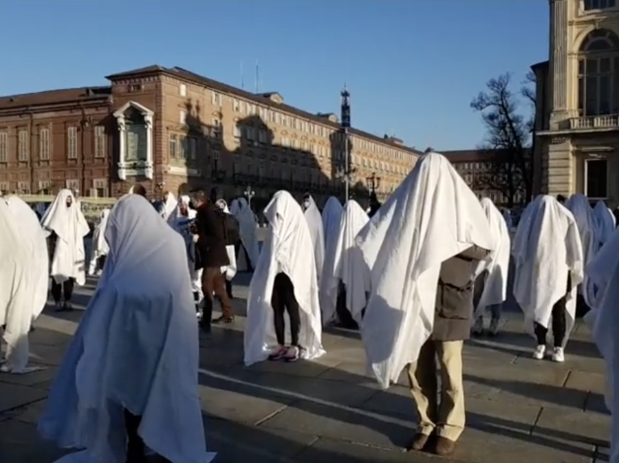 Lavoratori delle palestre in piazza