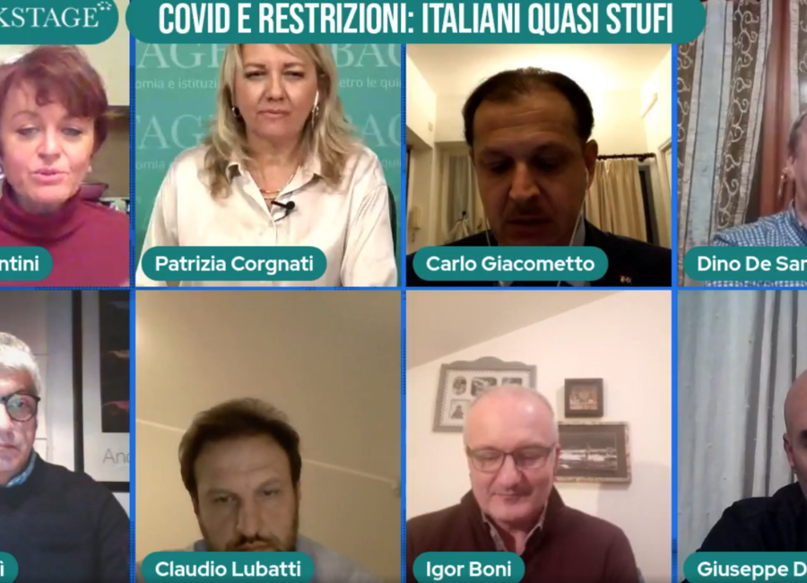Covid e restrizioni: italiani quasi stufi