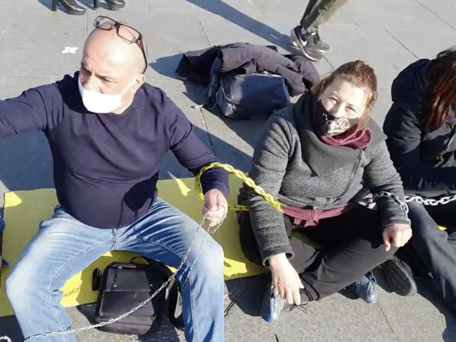 Ancora proteste degli ambulanti a Torino