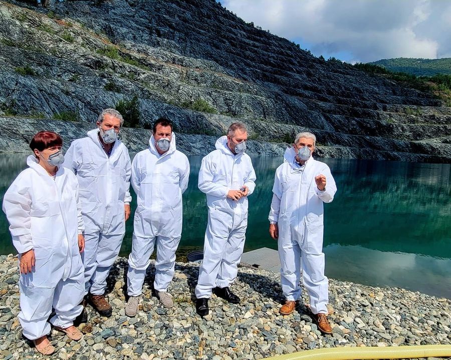 Con il Vicesindaco metropolitano Jacopo Suppo, il Presidente dell'Unione Montana Valli di Lanzo, Ceronda e Casternone Gianluca Togliatti, il Sindaco di Balangero Franco Romeo, il Sindaco di Corio Susanna Costa Frola, il Presidente della RSA Giovanni Poma