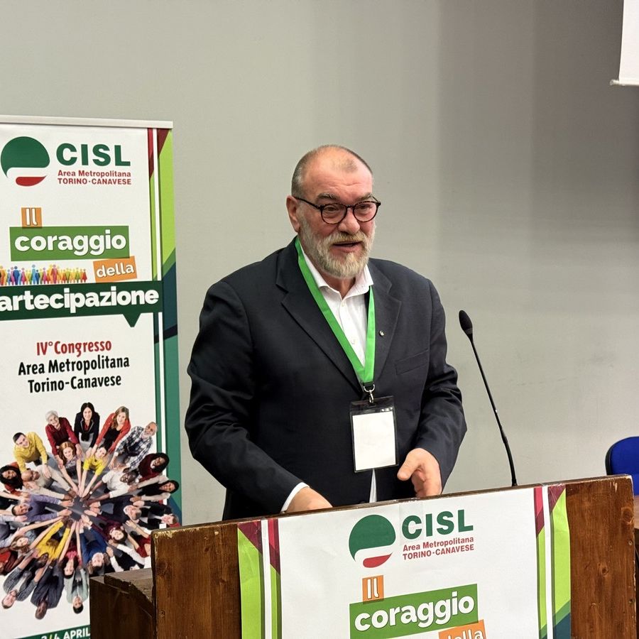 Cisl Torino-Canavese, Filippone confermato alla carica di segretario