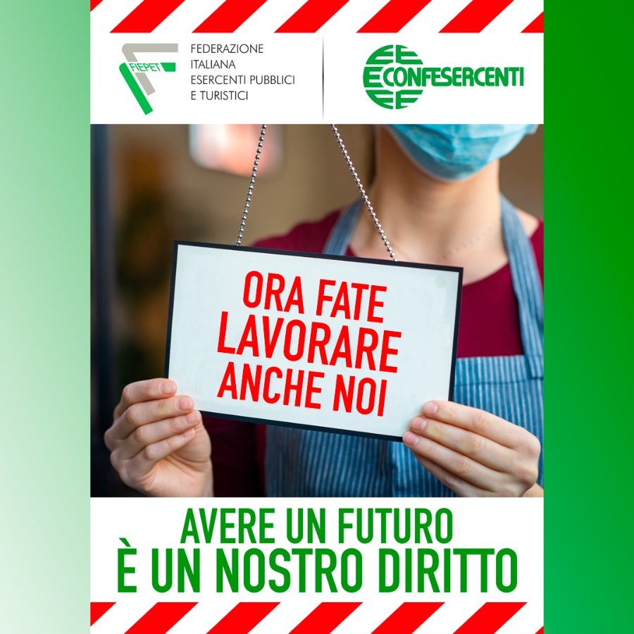 #fatelavorareanchenoi o chiuderemo per sempre: domani manifestazione dei pubblici esercizi