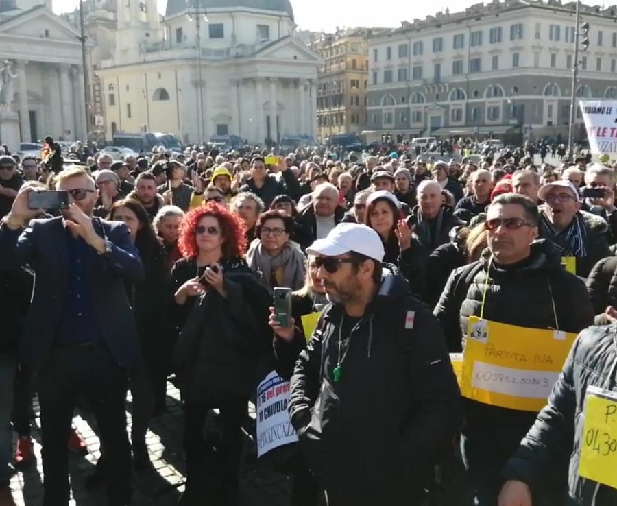 “Dopo Roma, anche a Torino”: commercianti e piccole partite Iva di nuovo in piazza per avere l'attenzione delle istituzioni