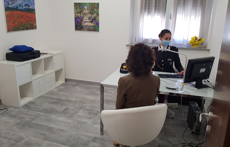 Dai carabinieri di Pianezza “Una stanza tutta per sè” per le vittime di violenza di genere
