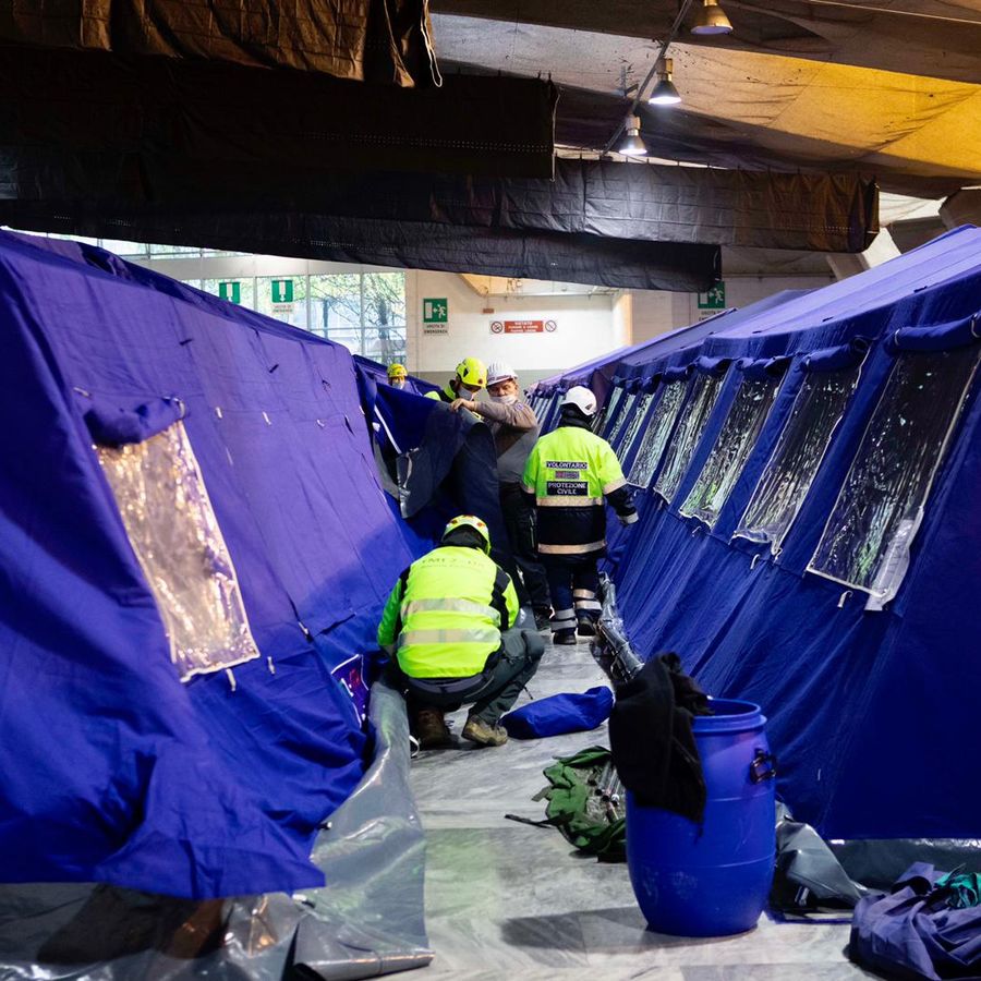 Torino, pronta la nuova area sanitaria “Valentino”