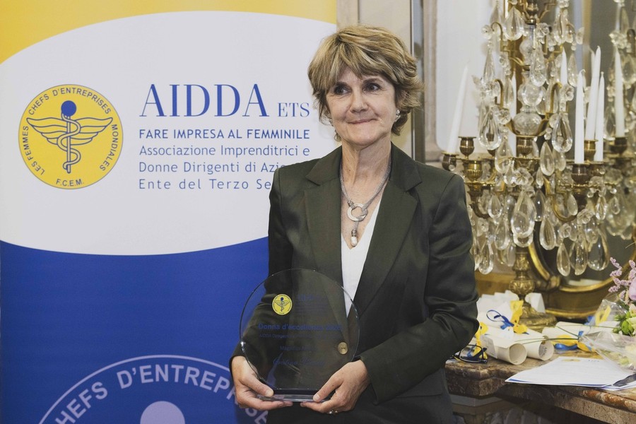 A Cristina Prandi il Premio Donna d'eccellenza Piemonte e Valle d'Aosta