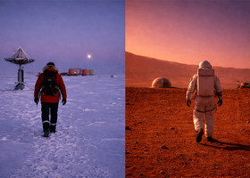 Antartide, la base Concordia come laboratorio, anche psicologico,  per vivere su Luna e Marte