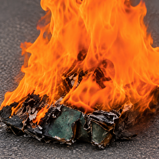 "No Meloni Day", i manifestanti incendiano un carro armato di cartone [video]