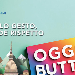 A Torino &quot;oggi butta bene&quot;, lo dicono i manifesti di Amiat