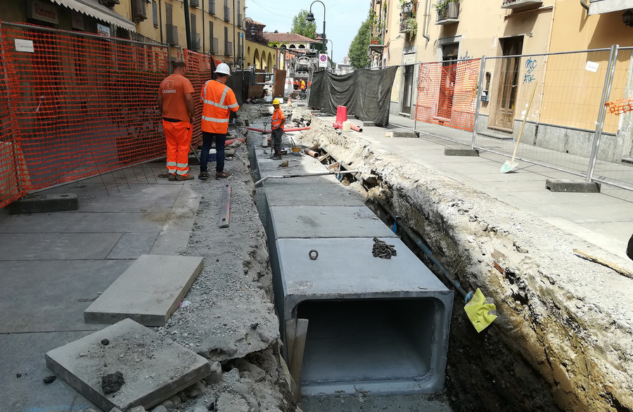 Borgo Dora, Smat inaugura il nuovo sistema di drenaggio
