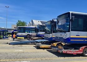 Quaranta autobus da Torino a Kharkiv, prosegue il sostegno al trasporto pubblico Quaranta autobus da Torino a Kharkiv, prosegue il sostegno al trasporto pubblico