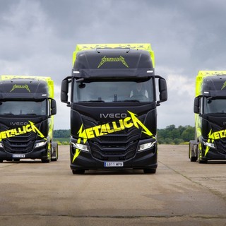 I Metallica sulle strade d’Europa si spostano con Iveco per il nuovo tour M72