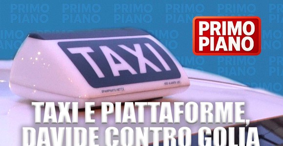 Taxi e piattaforme, Davide contro Golia [Video]
