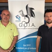 Giancarlo Nardozzi, presidente mazionale del Goia, e Gregory Massa, consulente tecnico direttivo nazionale Goia Fenapi. Il Goia-Fenapi protesta con Ubat e Anval e invita in piazza per domenica 18 settembre anche le famiglie clienti