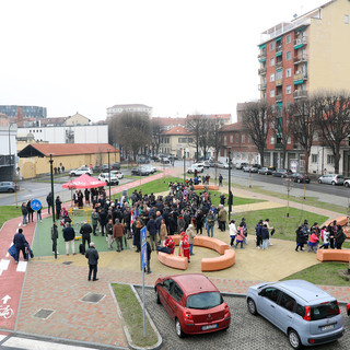 Via Perugia, un nuovo giardino accanto alla palestra GoFit Mercato dei Fiori