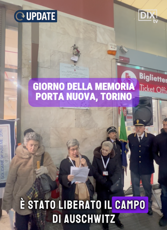 Giorno della Memoria. Porta Nuova, Torino