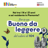 "Buono da Leggere", saranno tremila i voucher-libro per gli under 21