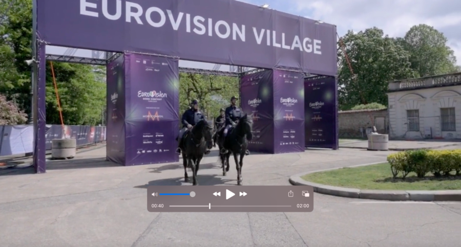 Per l'Eurovision imponente sistema di sicurezza a Torino 24 ore su 24
