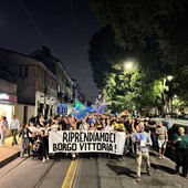 No al degrado in Borgo Vittoria, il quartiere scende in strada