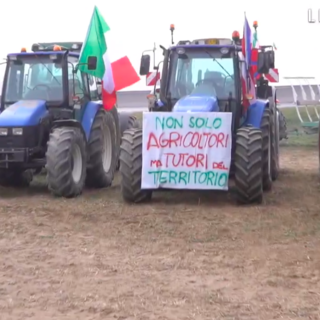 Anche gli agricoltori del torinese scendono in campo [video]